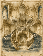 Load image into Gallery viewer, Les Swan Chateau- Ooh La La Printables