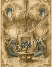 Load image into Gallery viewer, Les Swan Chateau- Ooh La La Printables