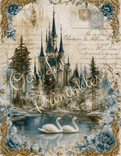 Load image into Gallery viewer, Les Swan Chateau- Ooh La La Printables