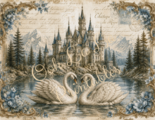 Load image into Gallery viewer, Les Swan Chateau- Ooh La La Printables