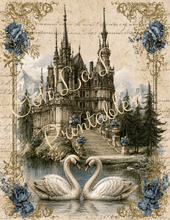 Load image into Gallery viewer, Les Swan Chateau- Ooh La La Printables