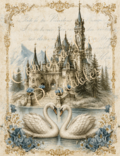 Load image into Gallery viewer, Les Swan Chateau- Ooh La La Printables