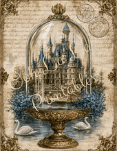 Load image into Gallery viewer, Les Swan Chateau- Ooh La La Printables
