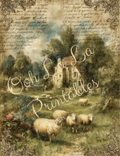 Load image into Gallery viewer, Pastoral Charm- Ooh La La Printables