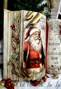ELEGANT CHRISTMAS BOOK TUTORIAL /CLASS