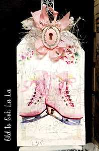 Pink Christmas Gift Card Holders