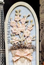 Load image into Gallery viewer, Crackled Urn w/ Spring Blossoms 🌸