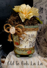 Load image into Gallery viewer, Embellished Peat Pots- Set of 2
