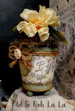 Load image into Gallery viewer, Embellished Peat Pots- Set of 2