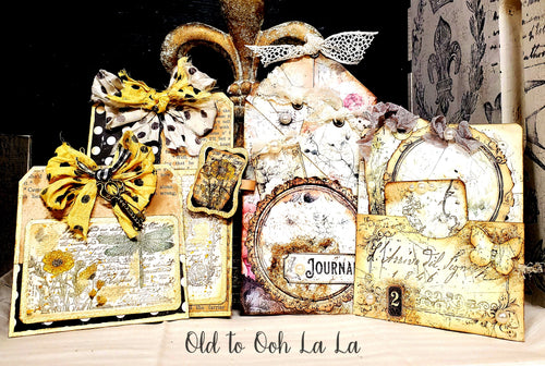 2 Loaded Journal Pockets & 1 Tag Set