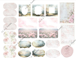 French Countryside Journal Set- Ooh La La Digital Printables