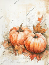 Load image into Gallery viewer, Elegant Pumpkin Bundle- Ooh La La Digital Printables
