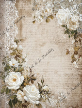 Load image into Gallery viewer, White Roses Folio- Ooh La La Digital Printables