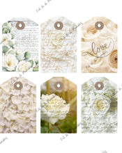 Load image into Gallery viewer, White Roses Folio- Ooh La La Digital Printables