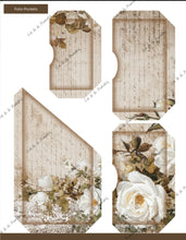 Load image into Gallery viewer, White Roses Folio- Ooh La La Digital Printables