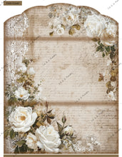 Load image into Gallery viewer, White Roses Folio- Ooh La La Digital Printables