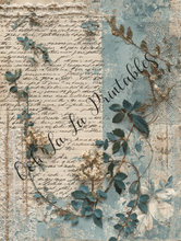 Load image into Gallery viewer, Blue Toile Bundle- Ooh La La Digital Printables