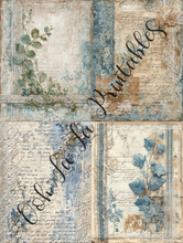 Load image into Gallery viewer, Blue Toile Bundle- Ooh La La Digital Printables