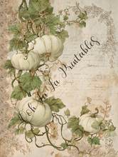 Load image into Gallery viewer, White &amp; Orange Pumpkins Bundle- Ooh La La Digital Printables