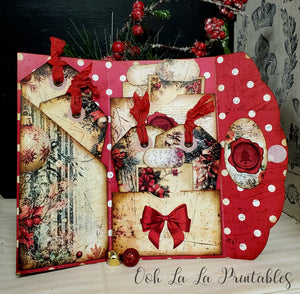 Evergreen Christmas Folio ~handcrafted~