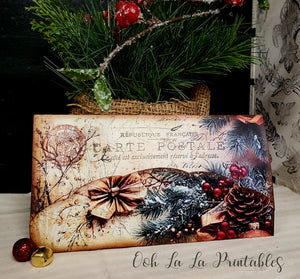 Evergreen Christmas Folio ~handcrafted~