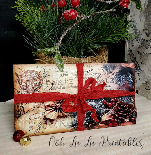 Evergreen Christmas Folio ~handcrafted~
