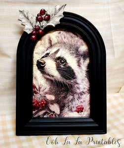 2025 Winter Holiday Collection Iron Orchid Winter Forage Mould 6x10