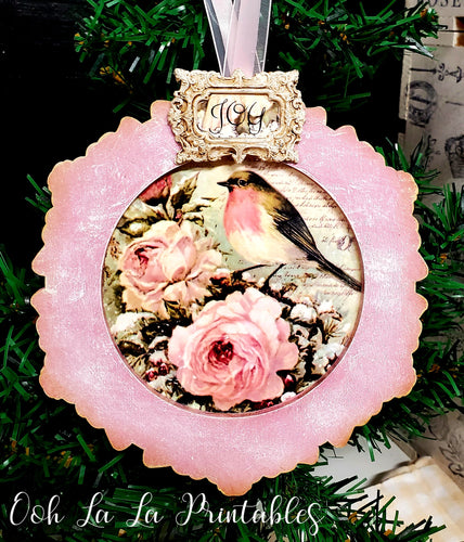Joy Ornament ~handcrafted~