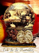 Load image into Gallery viewer, Cozy Autumn Porch Free Standing Snow Globe  ~handcrafted~