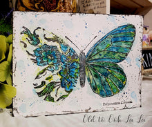 Load image into Gallery viewer, IRON ORCHID BUTTERFLIES 12×12 DECOR STAMP™