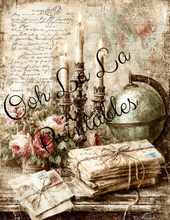 Load image into Gallery viewer, Romantic Vintage Study-       Ooh La La Printables