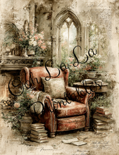 Load image into Gallery viewer, Romantic Vintage Study-       Ooh La La Printables