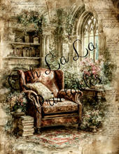 Load image into Gallery viewer, Romantic Vintage Study-       Ooh La La Printables
