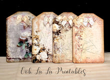 Load image into Gallery viewer, White Rose Folio ~handcrafted~