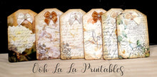 Load image into Gallery viewer, White Rose Folio ~handcrafted~