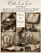 Load image into Gallery viewer, Salon de Musique- Ooh La La Printables