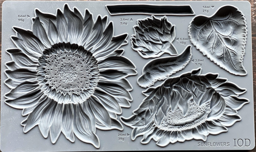 SUNFLOWER 6x10 DECOR MOULD