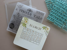 Load image into Gallery viewer, A Timely Tale 6x6 IOD Stamp