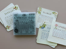 Load image into Gallery viewer, A Timely Tale 6x6 IOD Stamp