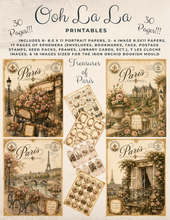 Load image into Gallery viewer, Treasures of Paris- Ooh La La Printables