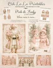 Load image into Gallery viewer, Pink &amp; Foofy Petite Collection- Ooh La La Printables