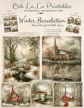 Load image into Gallery viewer, Winter Benediction- Ooh La La Printables
