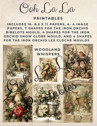 Woodland Whispers- Ooh La La Printables