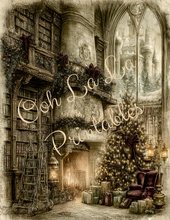 Load image into Gallery viewer, Yuletide Castle- Ooh La La Printables