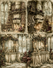 Load image into Gallery viewer, Yuletide Castle- Ooh La La Printables