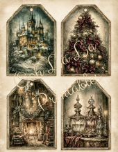 Load image into Gallery viewer, Yuletide Castle- Ooh La La Printables