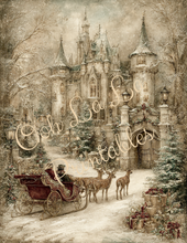Load image into Gallery viewer, Yuletide Castle- Ooh La La Printables