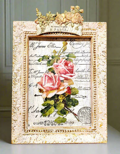Parisian Pink Roses Art