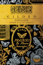 Load image into Gallery viewer, 2026 Spring Collection PAPILLON 8X12 Iron Orchid Foil Transfer