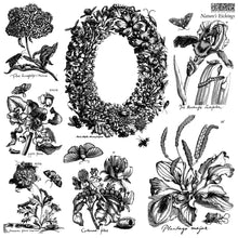 Load image into Gallery viewer, Nature's Etchings 12x12 IOD Stamp- 2 Sheets